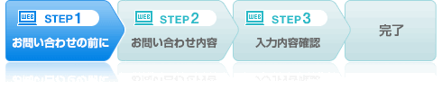 お問い合わせの前に